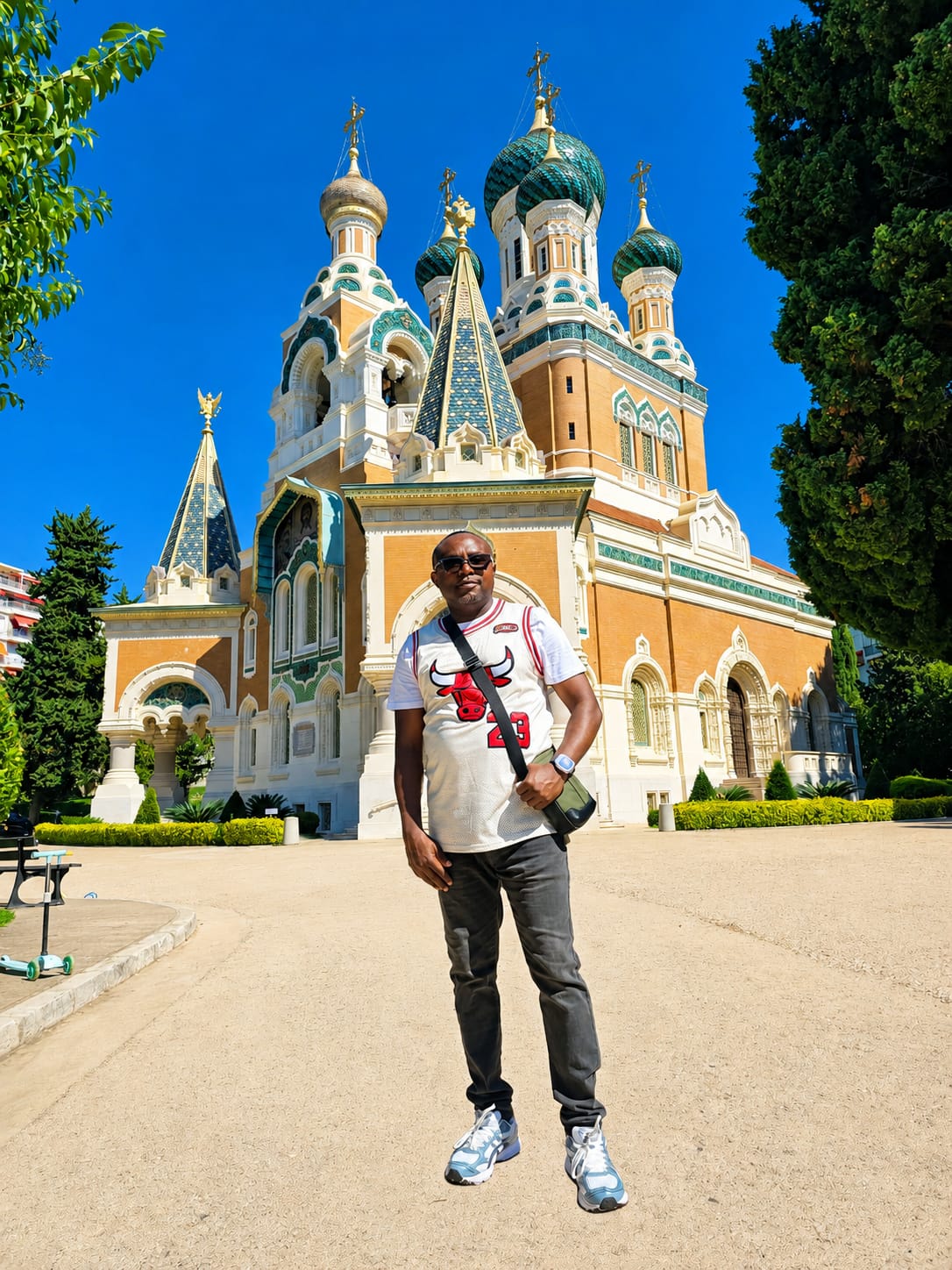 At the cathedral · Nice