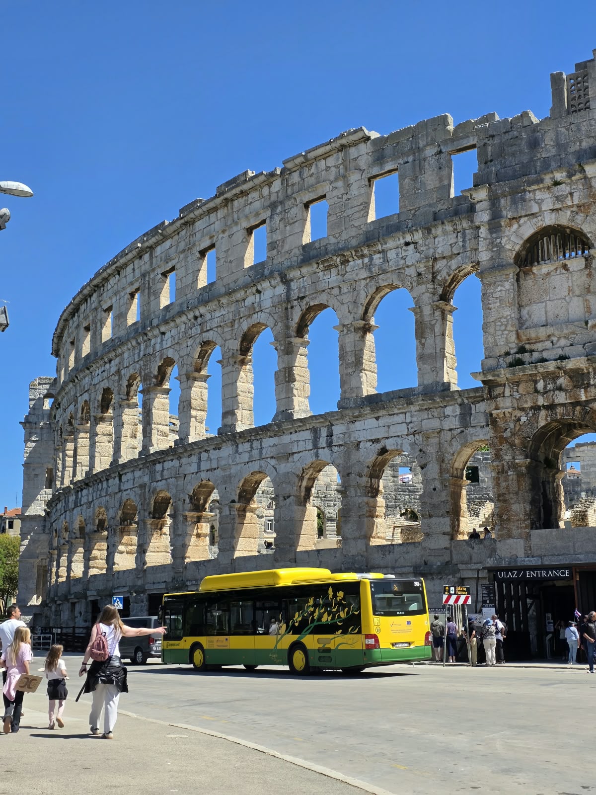 Afternoon at the Arena · Pula