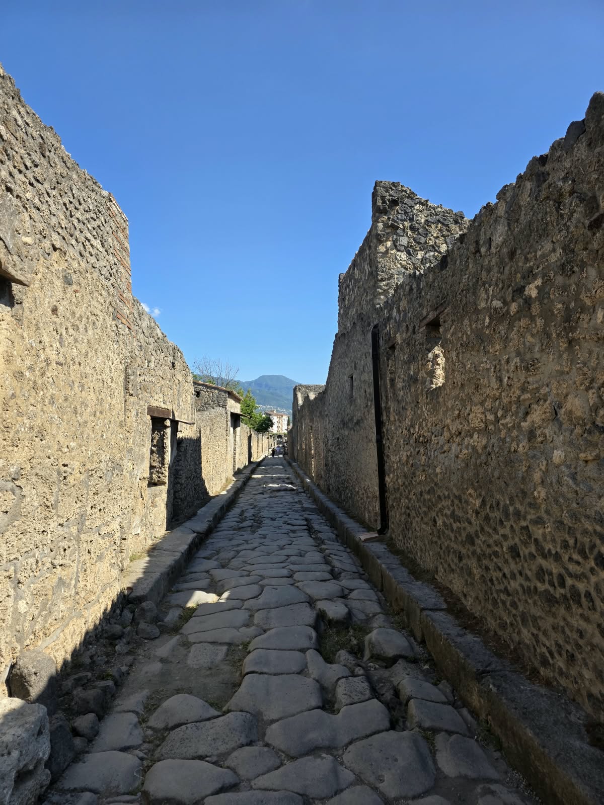 Cobbled streets · Pompeii