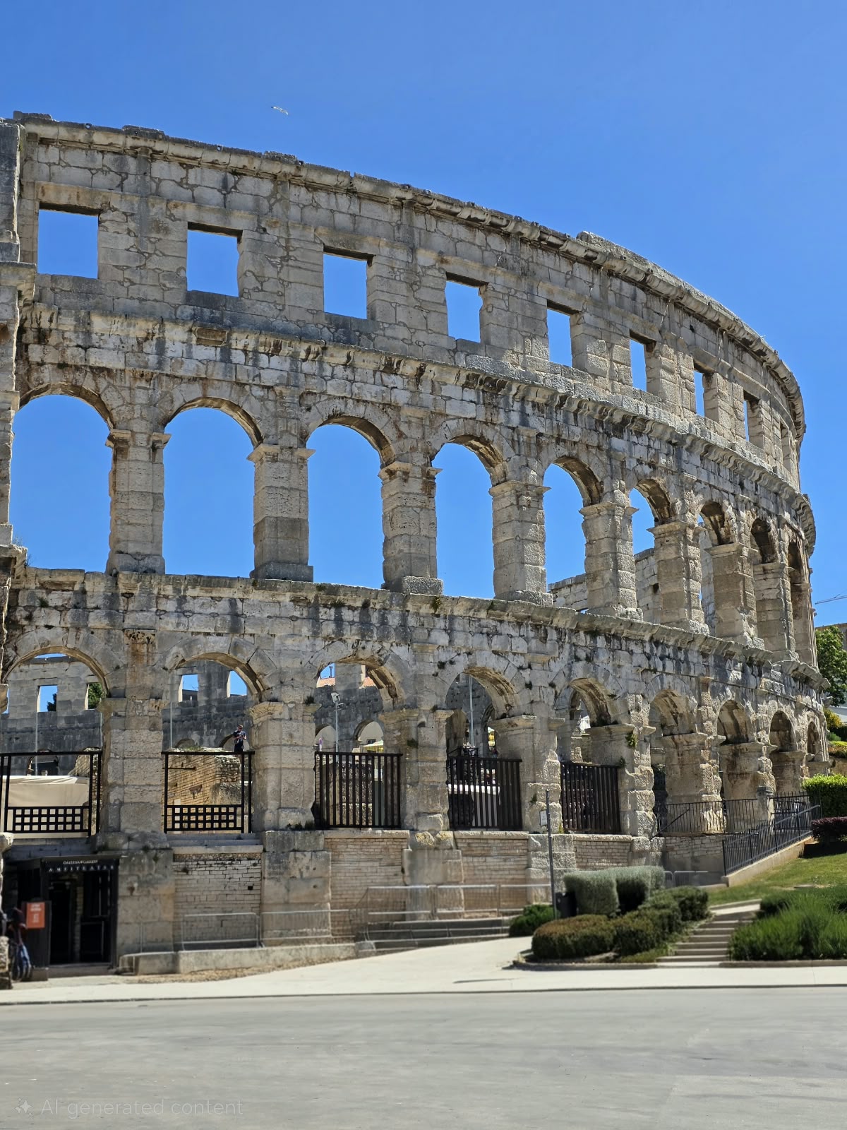Roman amphitheatre · Pula